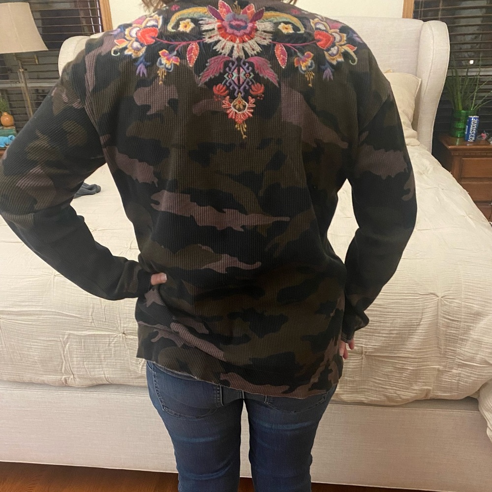 This shirt is a small, but a big small.